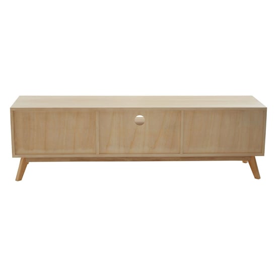 Inaja Wooden TV Stand With 2 Doors In Two Tone And Natural_6