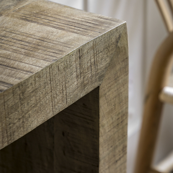 Inca Wooden Console Table In Natural