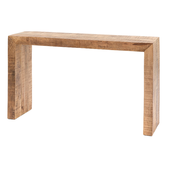 Inca Wooden Console Table In Natural