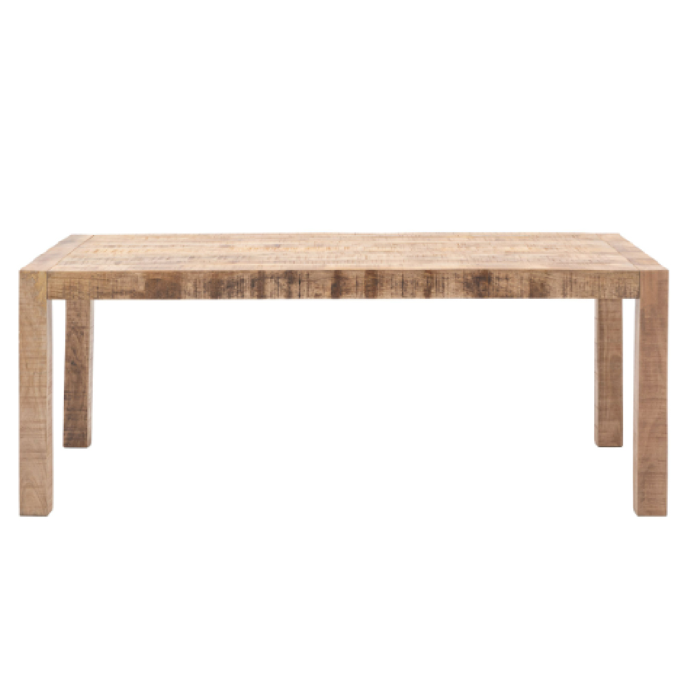 Inca Wooden Dining Table In Natural
