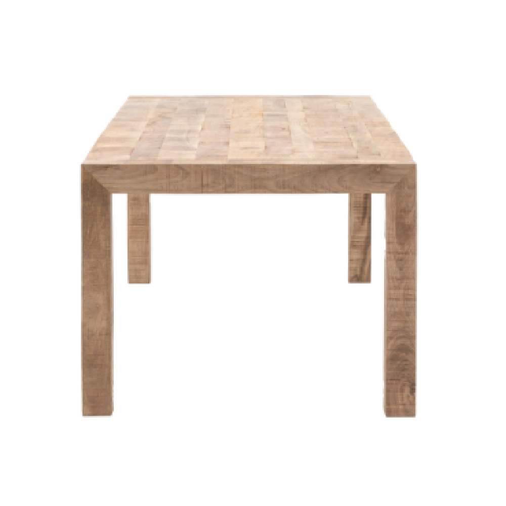 Inca Wooden Dining Table In Natural