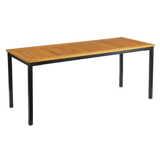 Read more about Inchture rectangular 180cm wooden dining table in natural