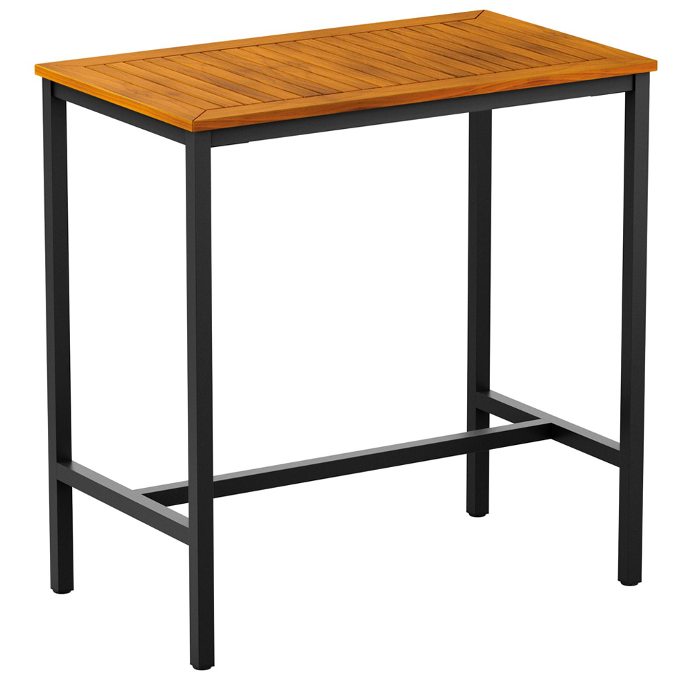 Inchture Wooden Bar Height Bench Set In Natural