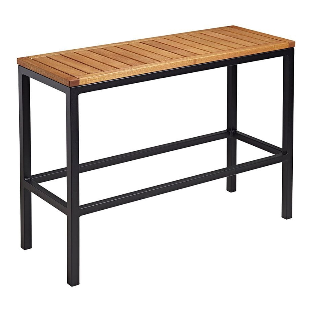 Inchture Wooden Bar Height Bench Set In Natural