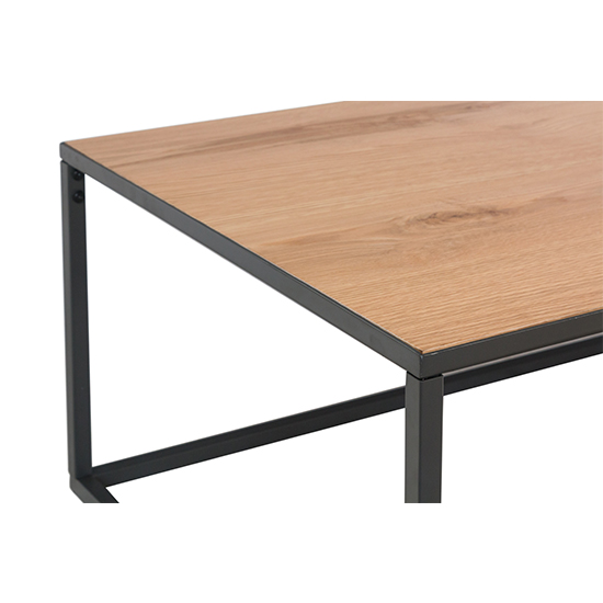 Indio Wooden Large Coffee Table In Oak_4