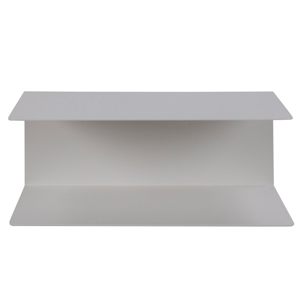 Indio Metal Wall Shelf In White