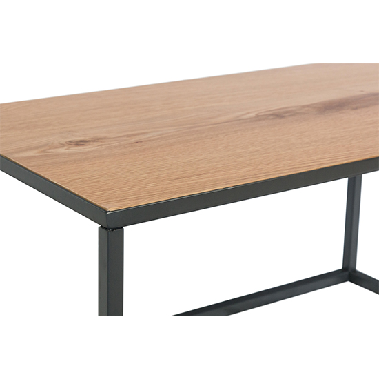 Indio Wooden Small Coffee Table In Oak_4
