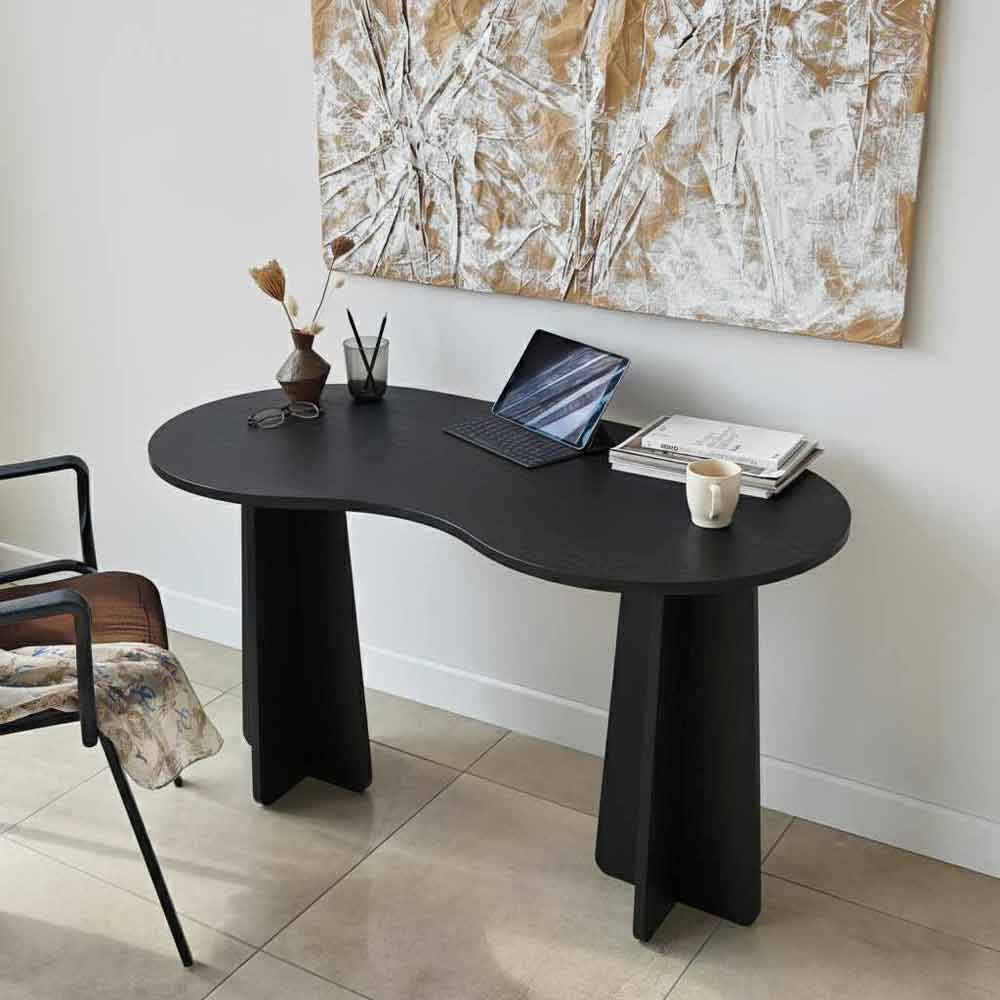Infini Wooden Laptop Desk in Black