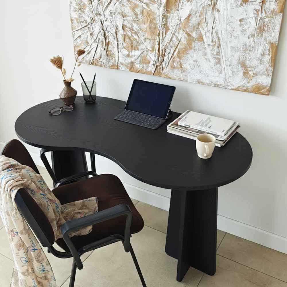 Infini Wooden Laptop Desk in Black
