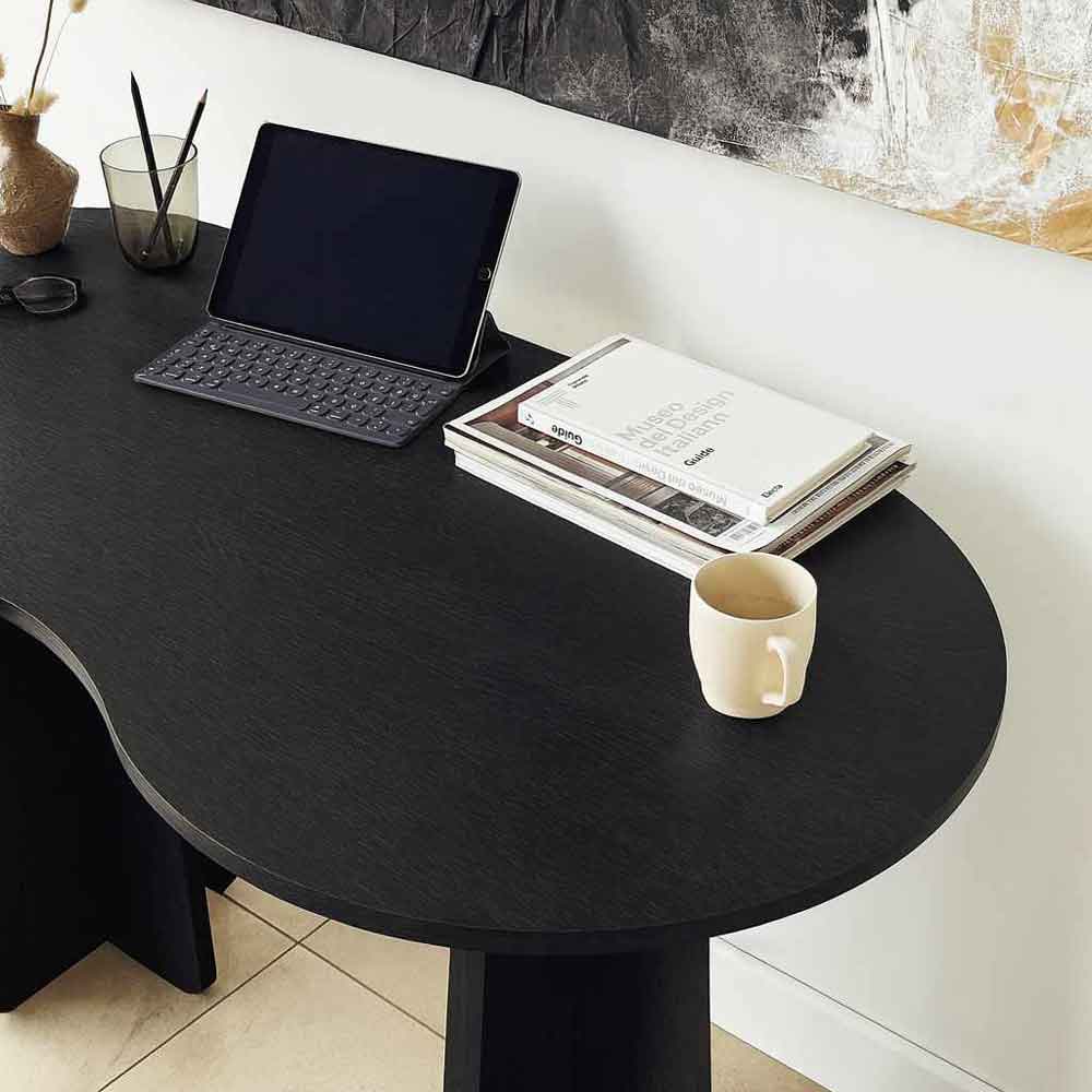 Infini Wooden Laptop Desk in Black