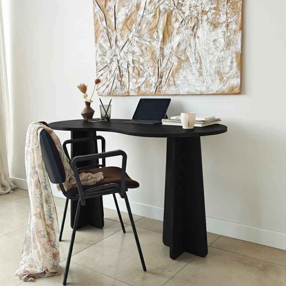 Infini Wooden Laptop Desk in Black