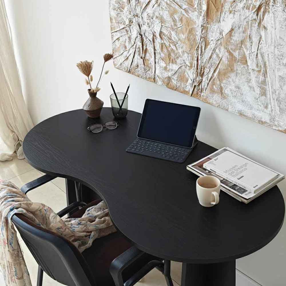 Infini Wooden Laptop Desk in Black