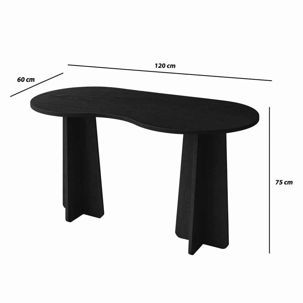 Infini Wooden Laptop Desk in Black