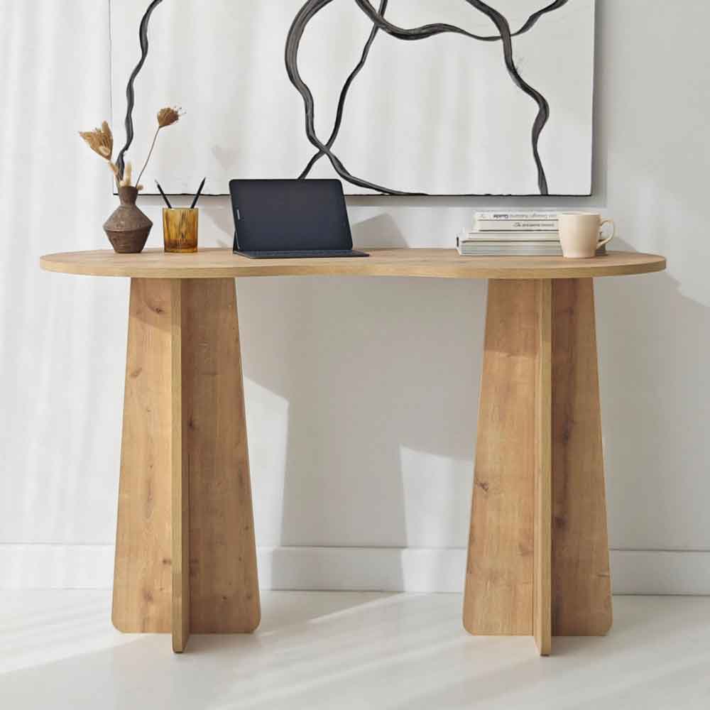 Infini Wooden Laptop Desk in Sapphire Oak