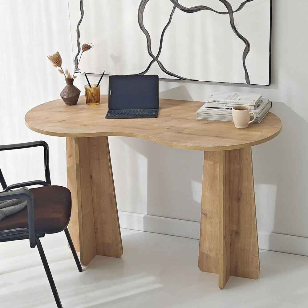 Infini Wooden Laptop Desk in Sapphire Oak