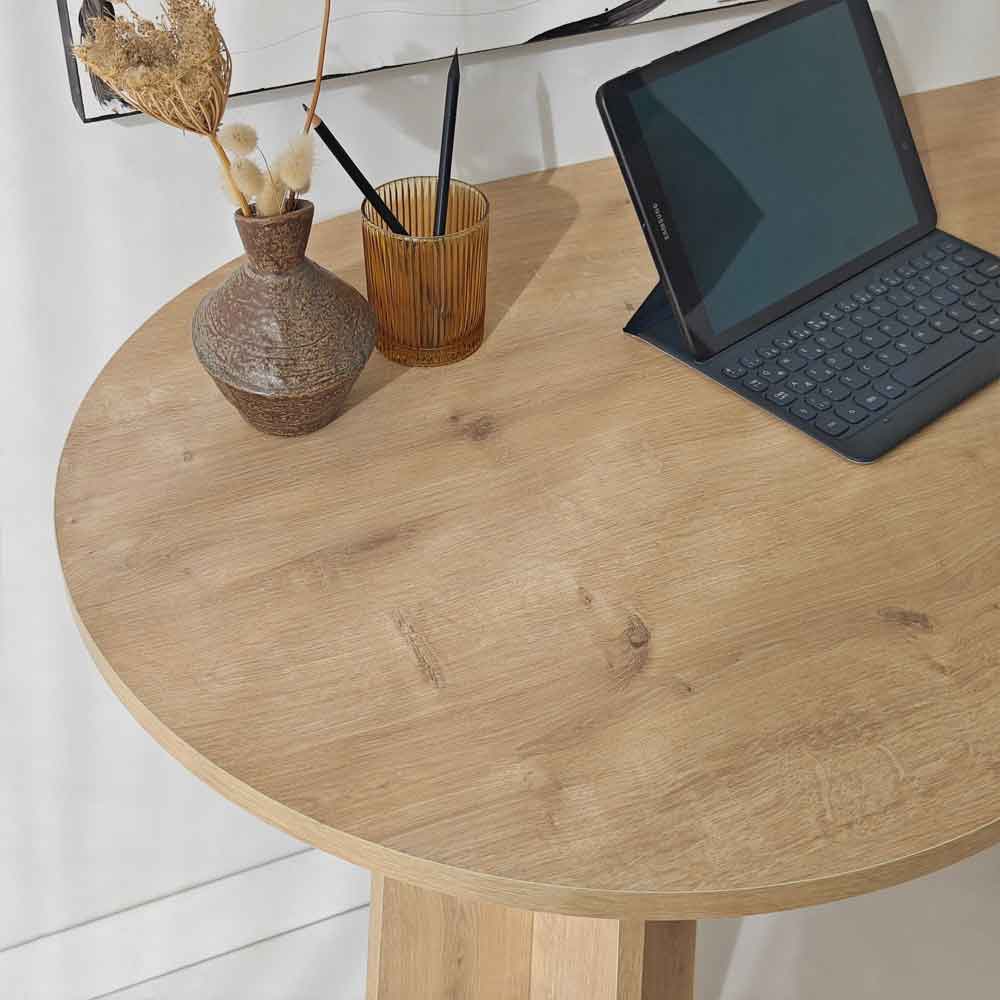 Infini Wooden Laptop Desk in Sapphire Oak