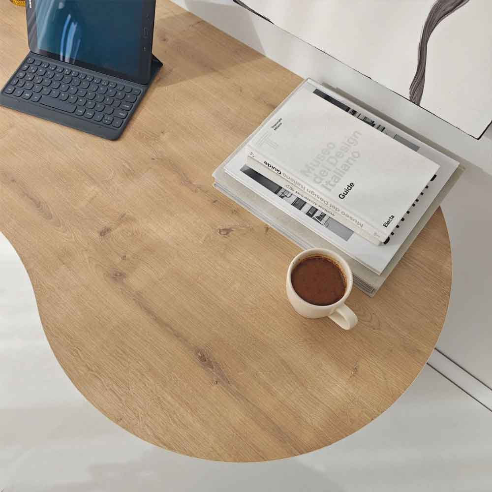 Infini Wooden Laptop Desk in Sapphire Oak