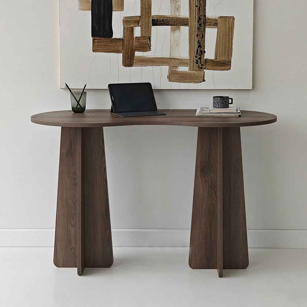 Infini Wooden Laptop Desk in Walnut