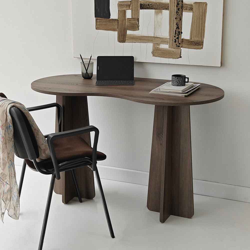 Infini Wooden Laptop Desk in Walnut