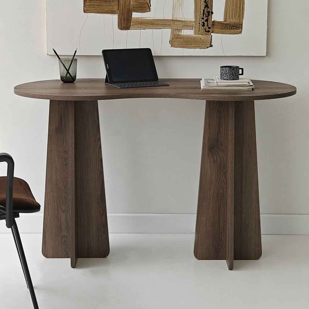 Infini Wooden Laptop Desk in Walnut