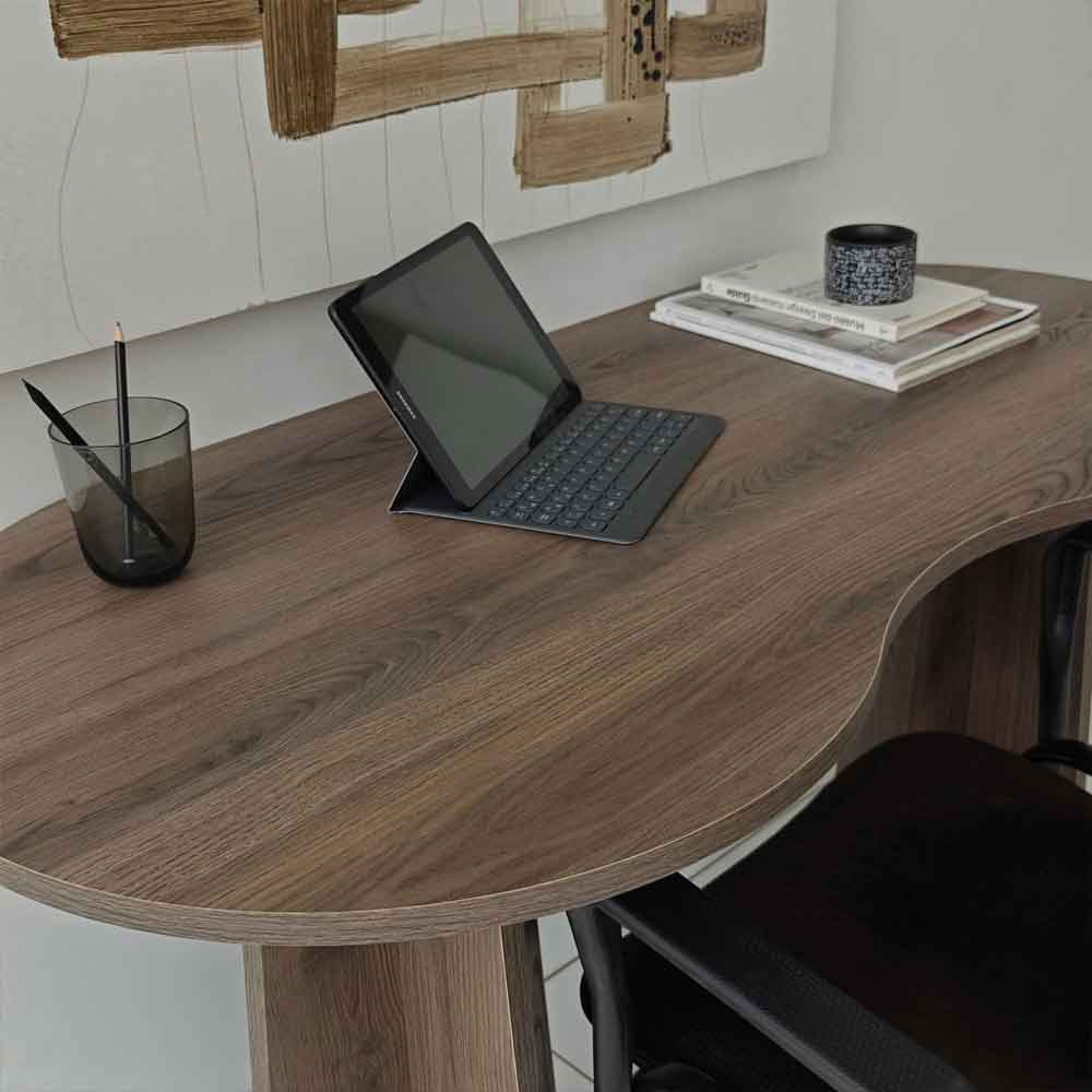 Infini Wooden Laptop Desk in Walnut