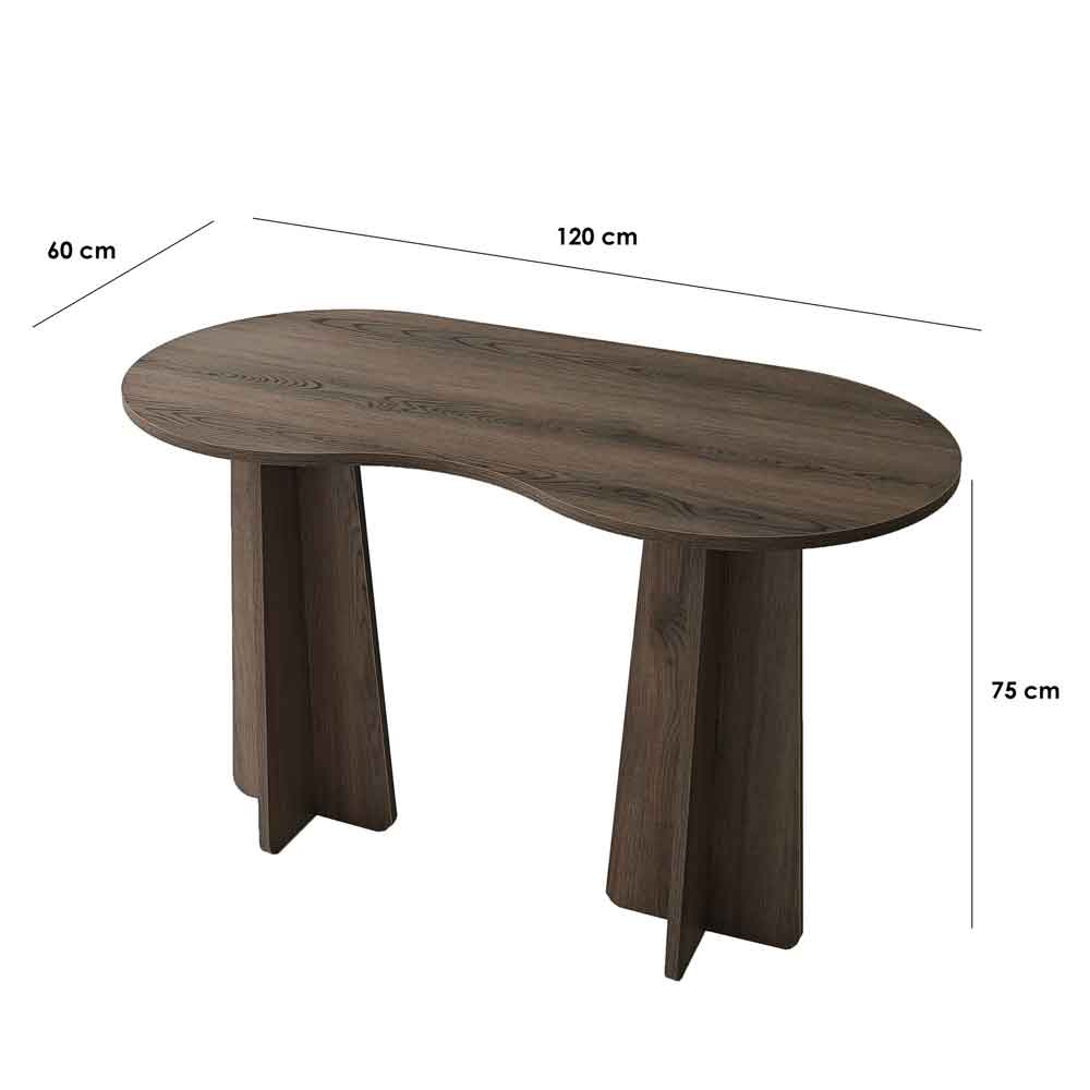 Infini Wooden Laptop Desk in Walnut