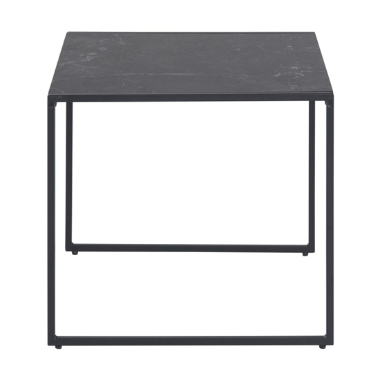 Infor Wooden Side Table In Black Marble Effect_3