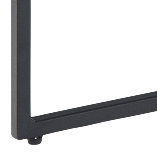 Infor Wooden Side Table In Black Marble Effect_5