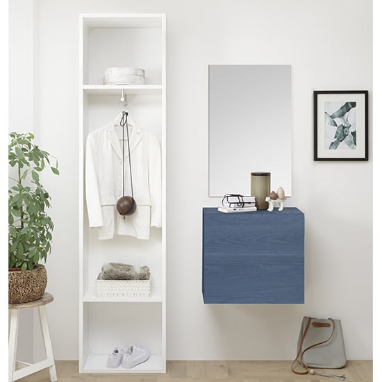 Product photograph of Infra Bathroom Furniture Set In White And Blue from Furniture in Fashion