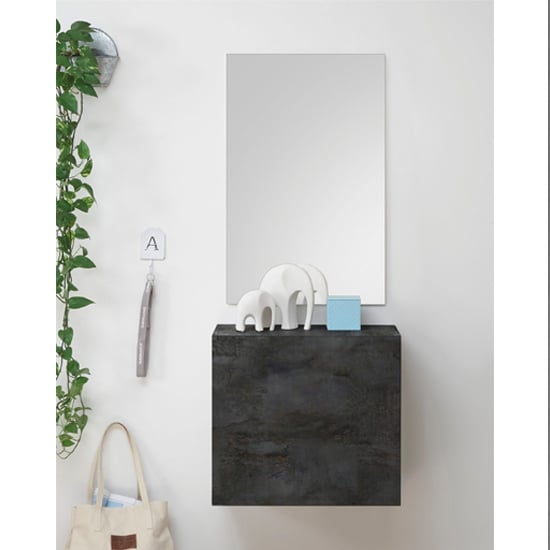 Infra Wooden Bathroom Furniture Set In Oxide Effect