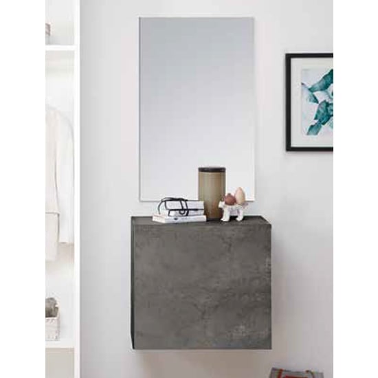 Infra Wooden Bathroom Furniture Set In Oxide Effect