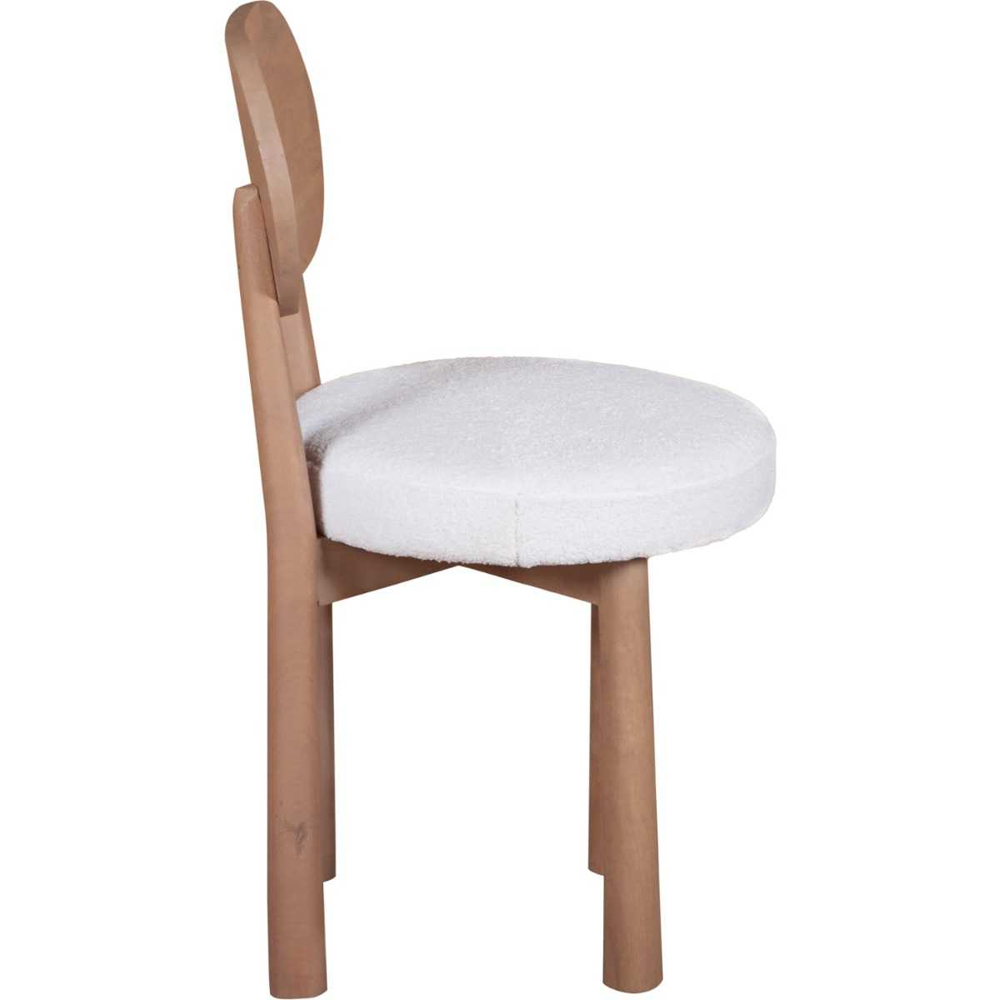 Inglewood Natural Wooden Dining Chairs In Pair