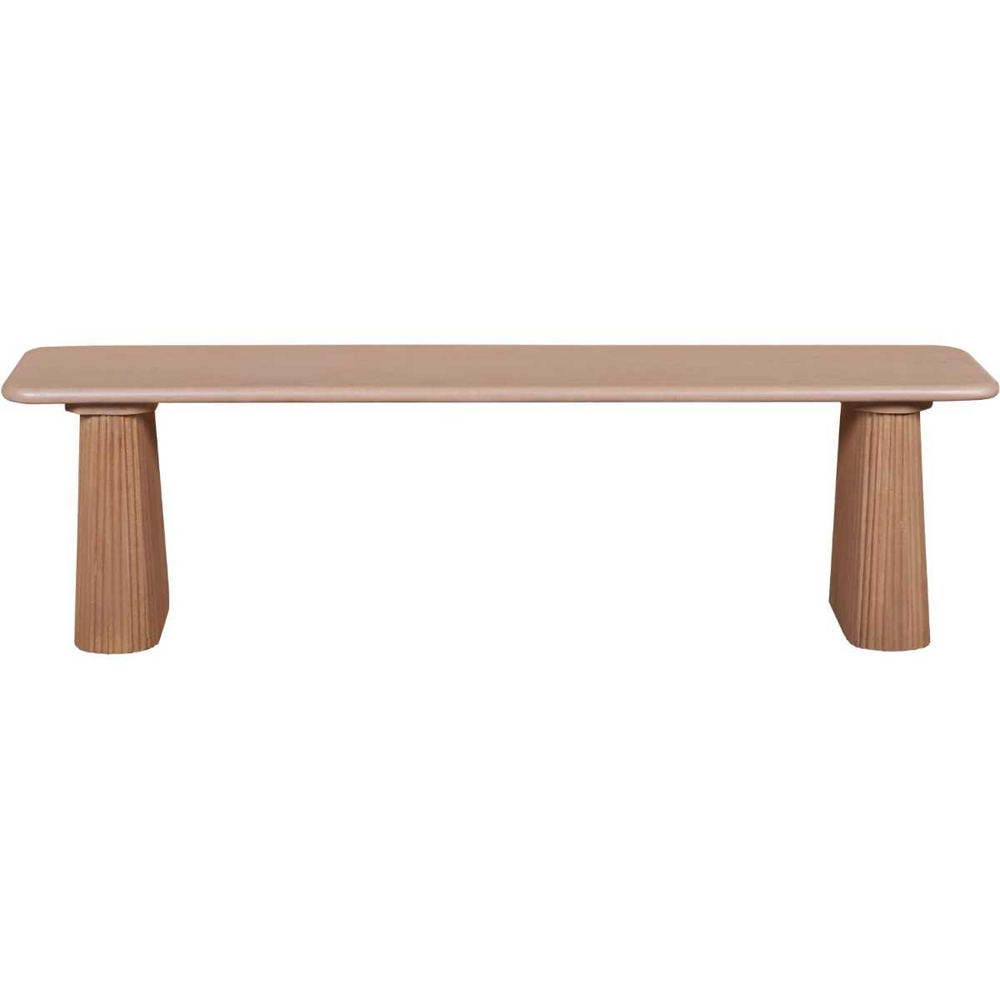 Inglewood Wooden Dining Bench In Natural