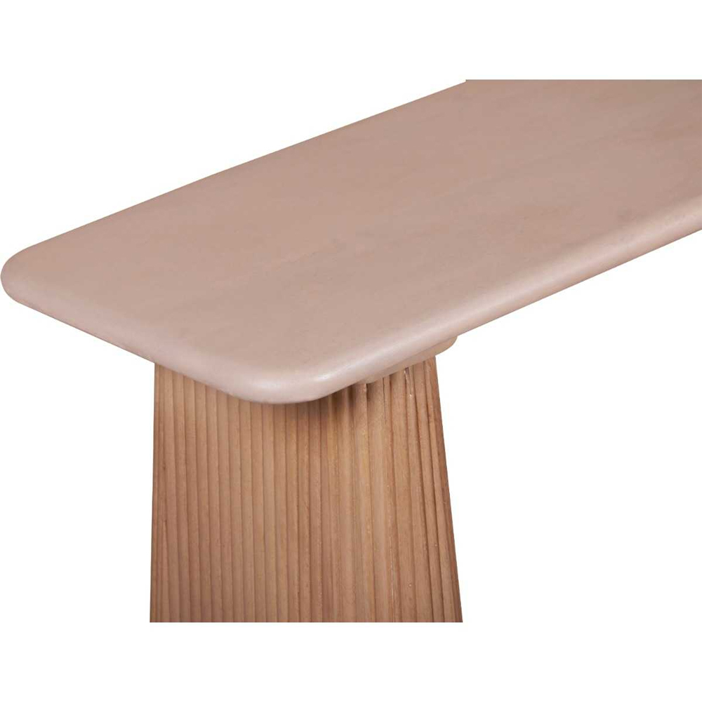 Inglewood Wooden Dining Bench In Natural