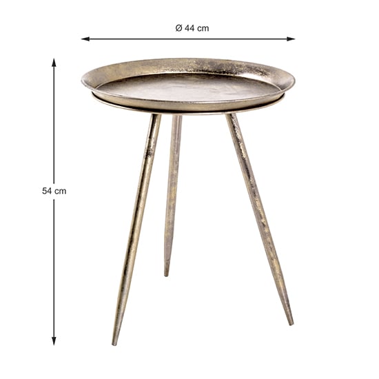 Inman Round Metal Set Of 2 Side Tables In Bronze_3