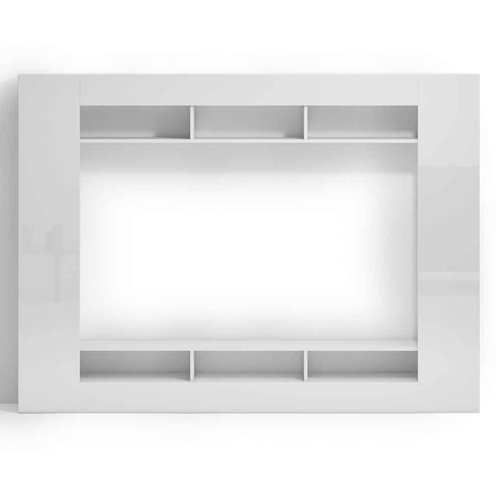 Inverness High Gloss Entertainment Unit In White