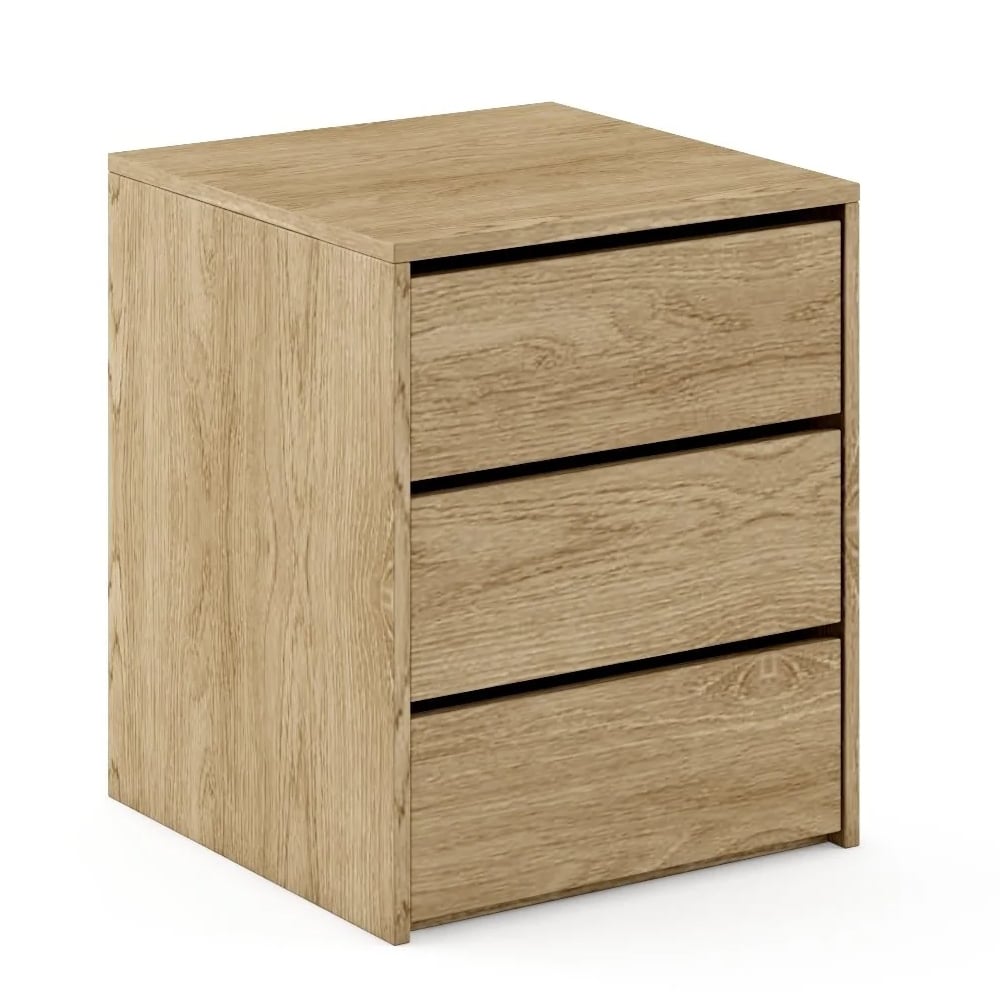 Read more about Ionia wooden chest of 3 drawers in shetland oak