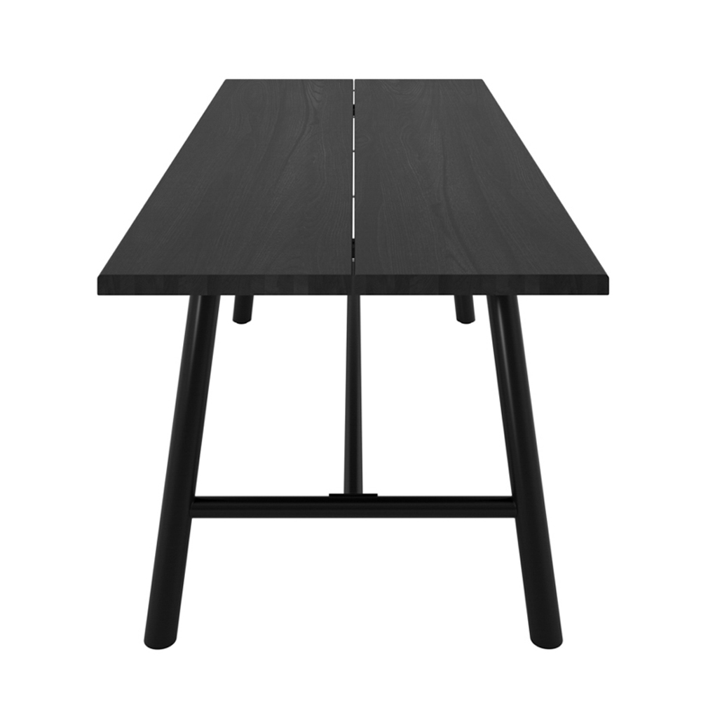 Ipswich Wooden Dining Table - Black