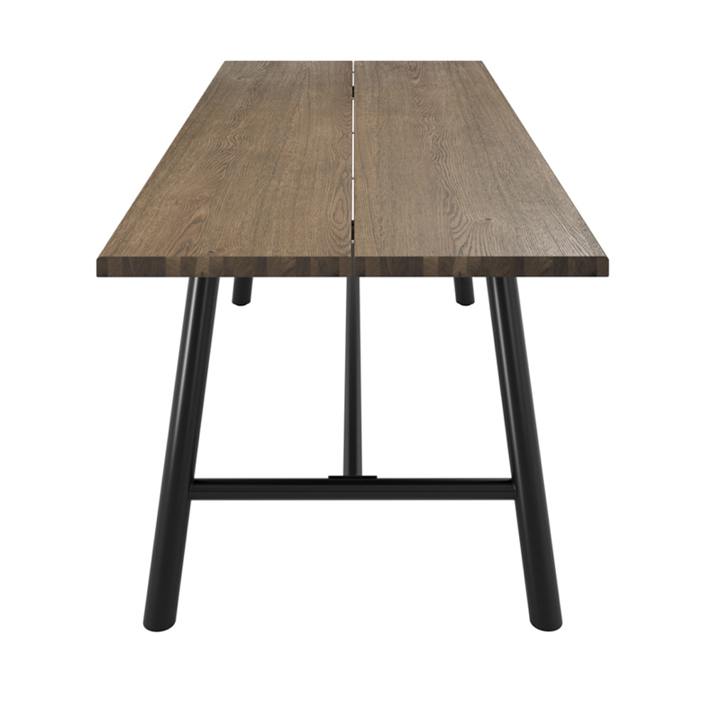 Ipswich Wooden Dining Table - Coffee