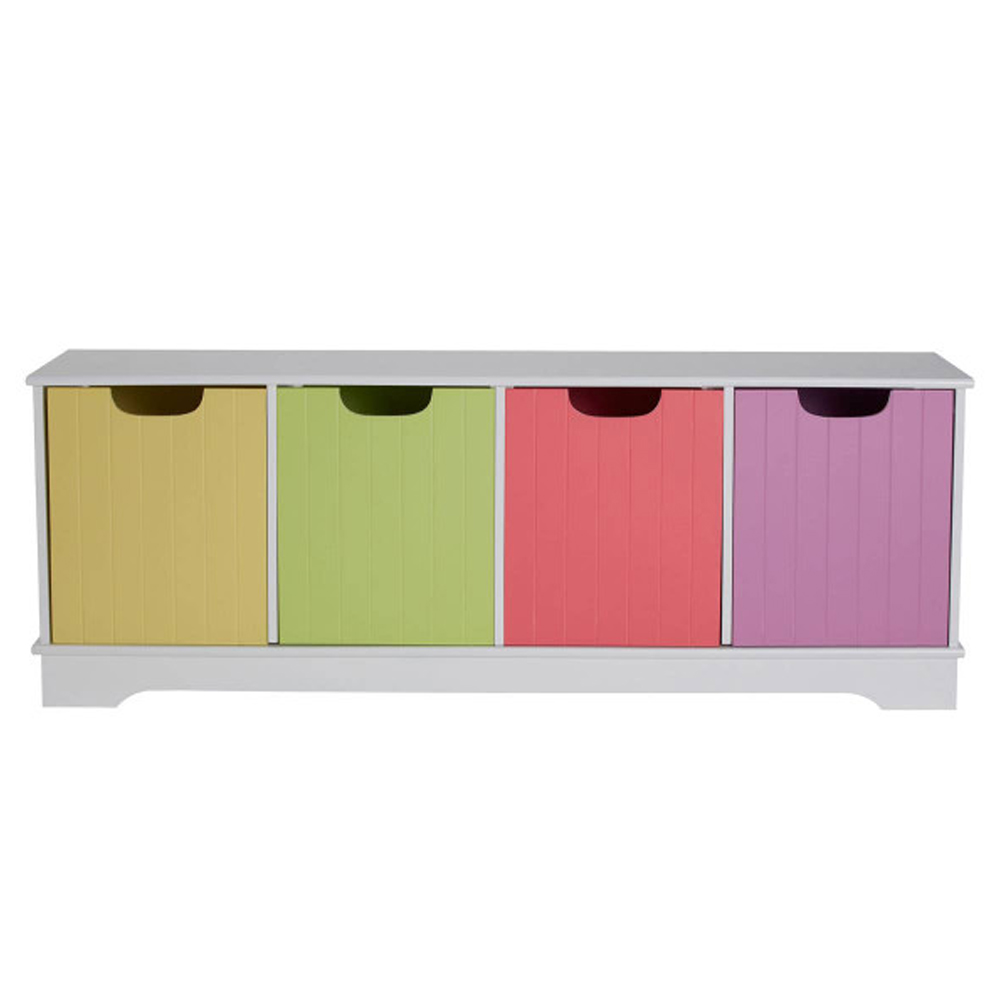 Iramel Wooden Kids Storage Unit in White