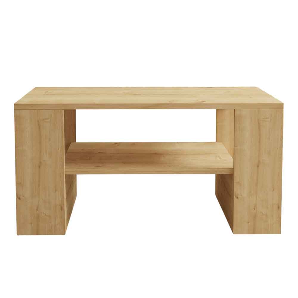 Iris Wooden Coffee Table in Sapphire