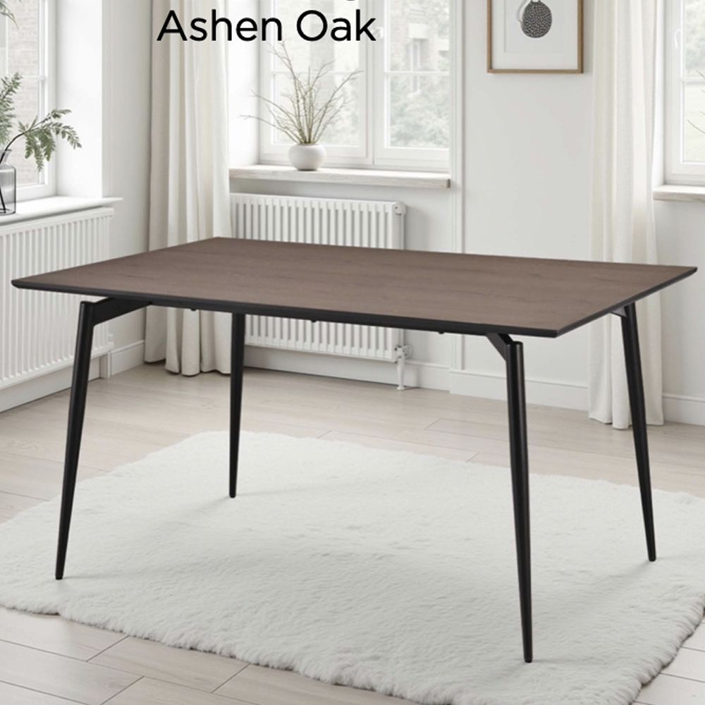 Irmo Wooden Dining Table in Ashen Oak