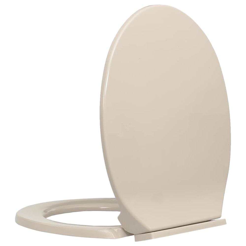Irvine PP Oval Soft-Close Toilet Seat - Apricot