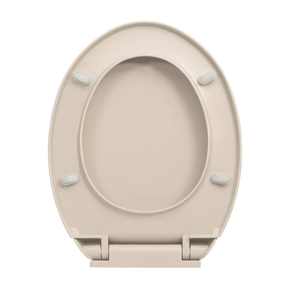 Irvine PP Oval Soft-Close Toilet Seat - Apricot