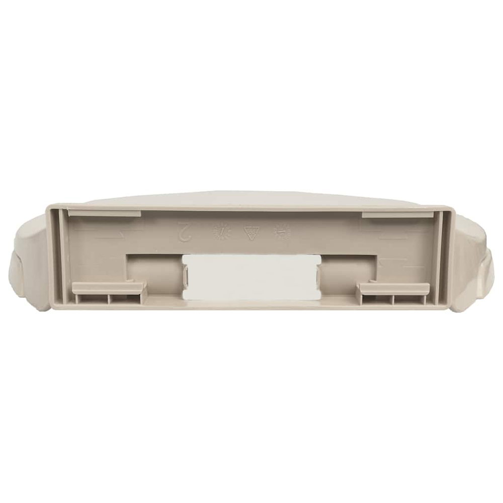 Irvine PP Oval Soft-Close Toilet Seat - Apricot