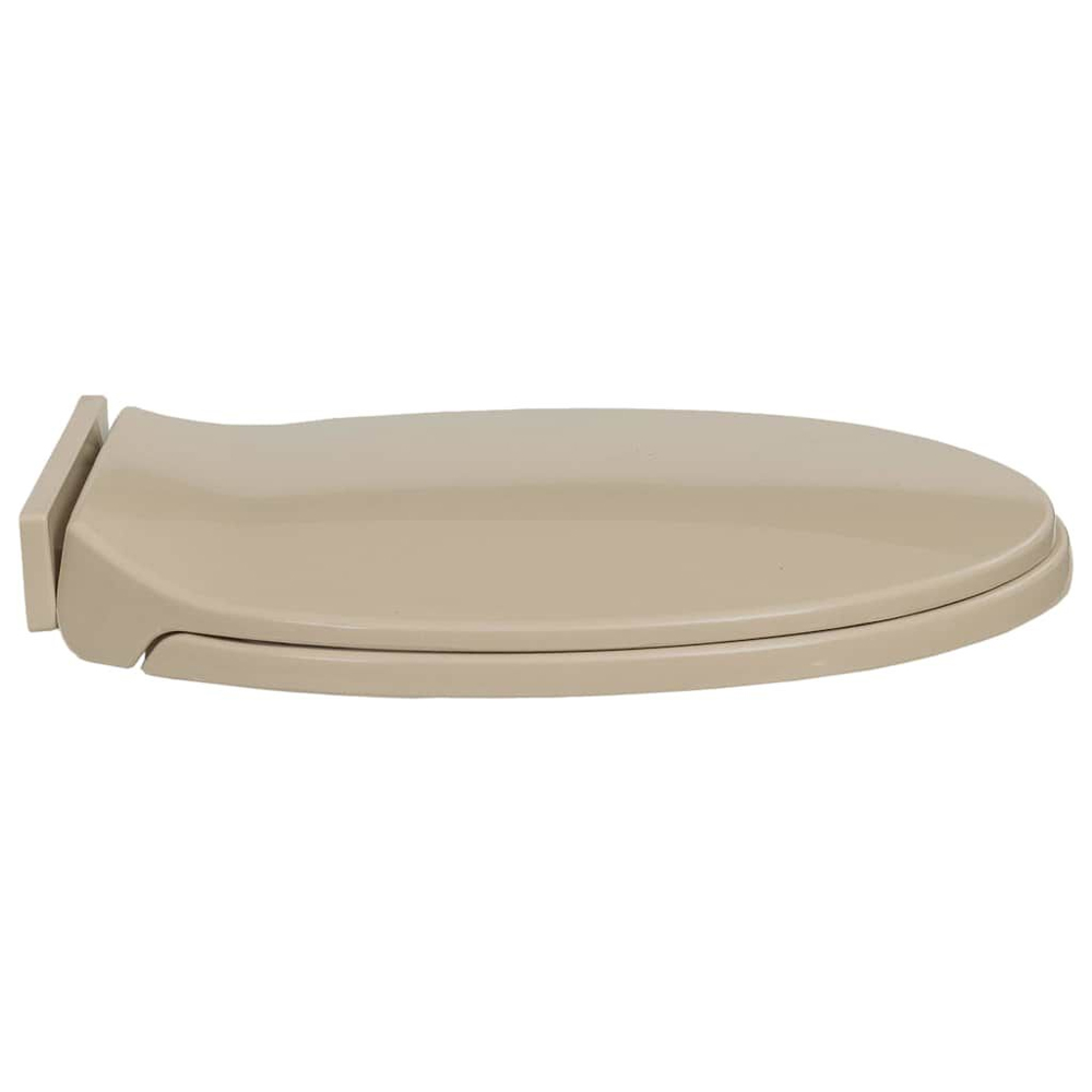 Irvine PP Oval Soft-Close Toilet Seat - Beige