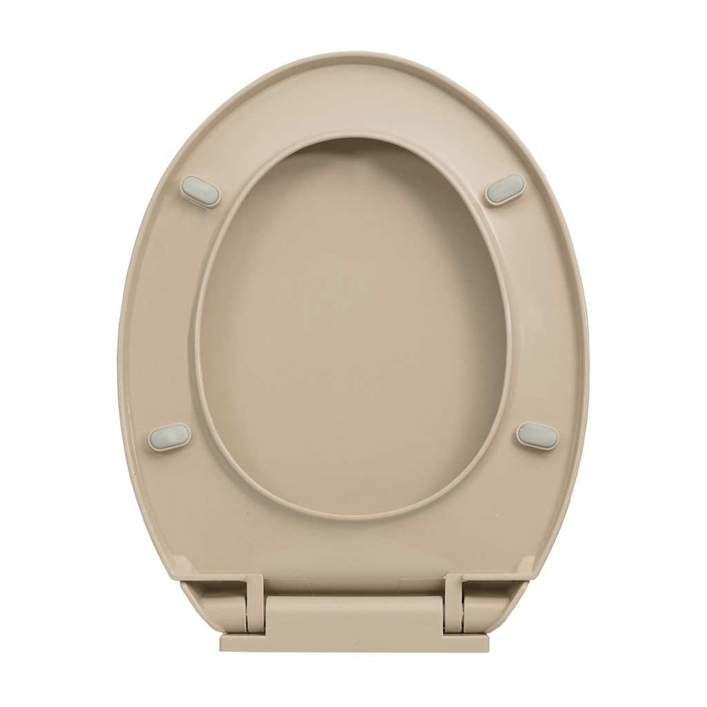 Irvine PP Oval Soft-Close Toilet Seat - Beige