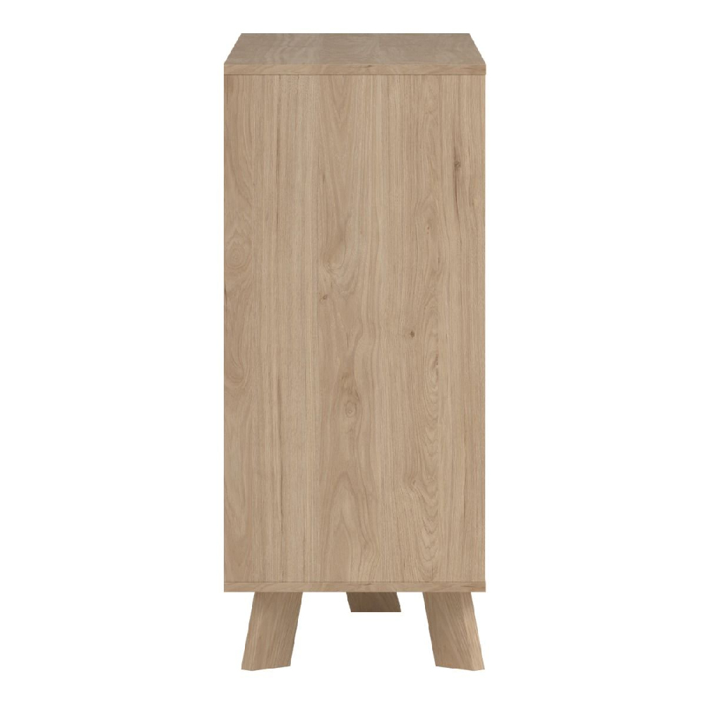 Irvine Wooden Dressing Table With 6 Drawers In Oak And White