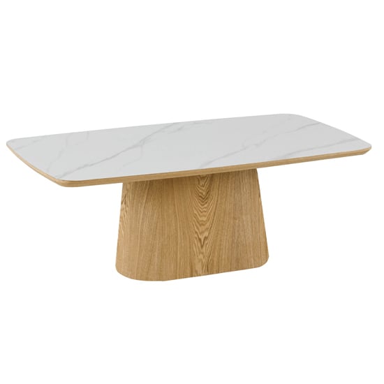 Read more about Irwin ceramic top wooden dining table 2000mm in sand