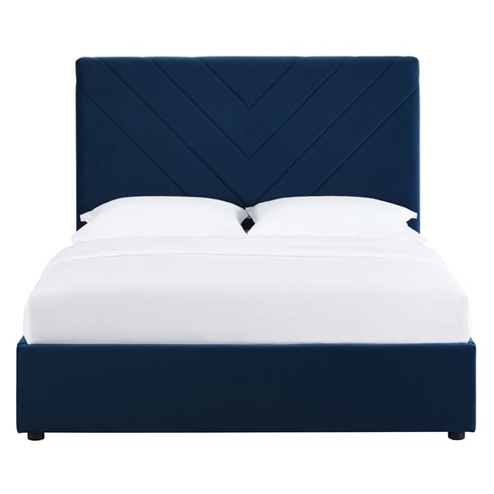 Ipswich Double Fabric Bed In Royal Blue_3